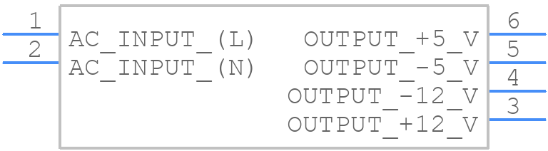 AMEOW10-5S12S-NZ - aimtec - PCB symbol