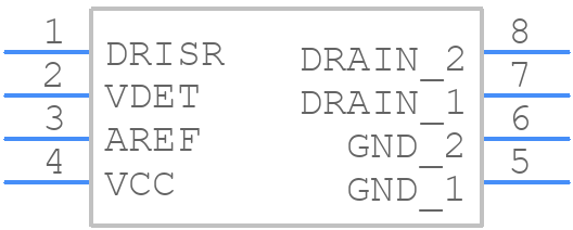 AP3415BTM-G1 - Diodes Incorporated - PCB symbol