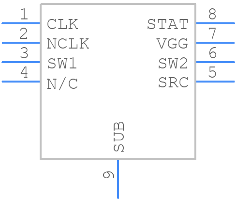 TS13501STRT - SEMTECH - PCB symbol