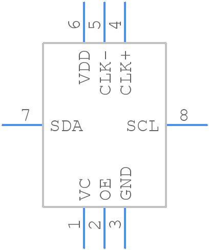 599AHB001054DG - Skyworks - PCB symbol