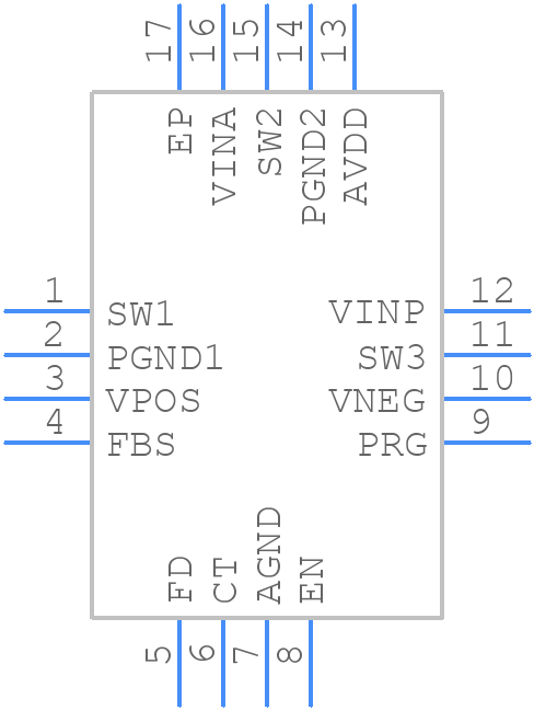 AL3565DA-7 - Diodes Incorporated - PCB symbol