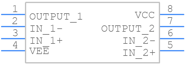 AS2348M8-13 - Diodes Incorporated - PCB symbol