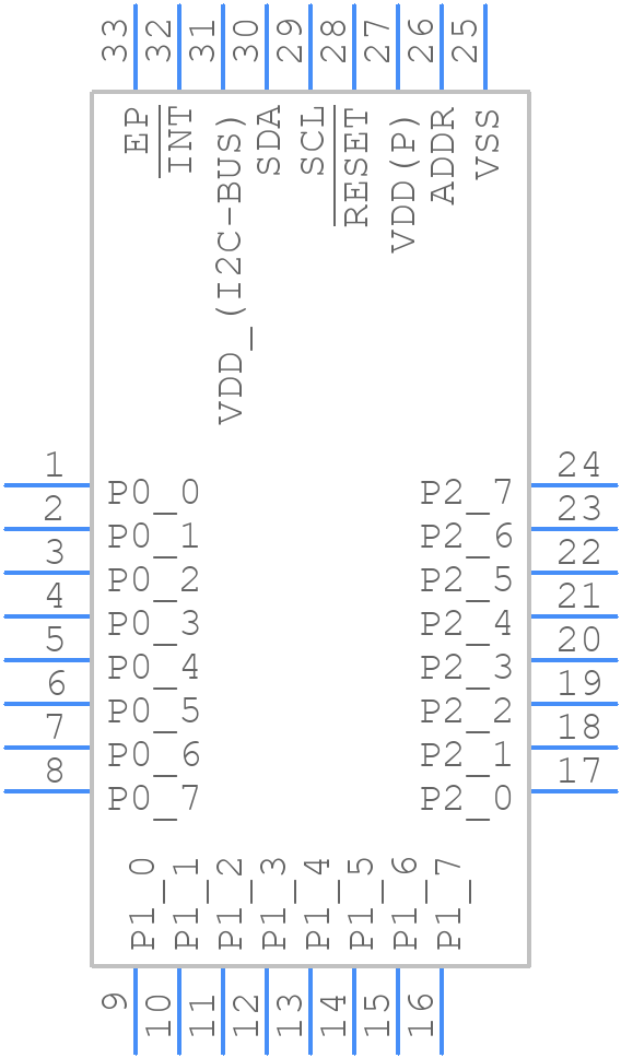 PI4IOE5V6524ZHEX - Diodes Incorporated - PCB symbol