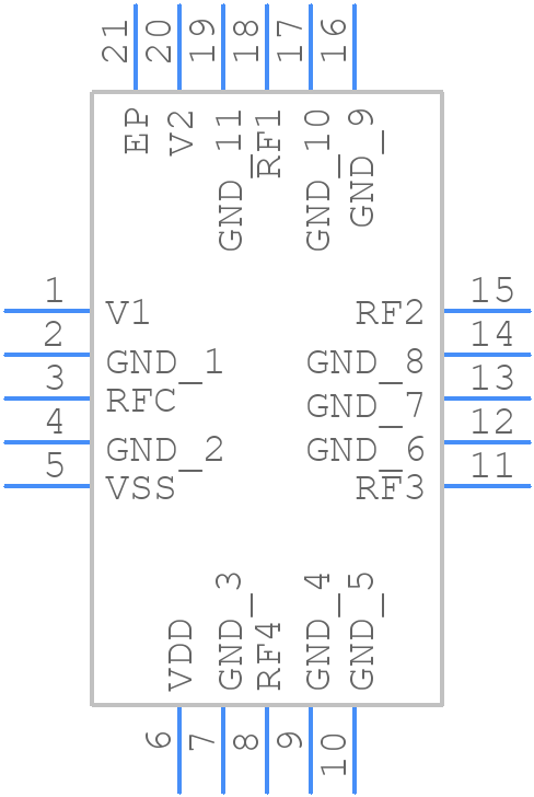 PE42546 - Murata Electronics - PCB symbol