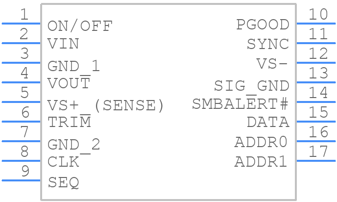 PDT003A0X3-SRDZ - OmniOn Power - PCB symbol