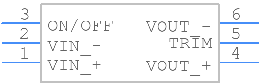 SC001A2B91-SRZ - OmniOn Power - PCB symbol