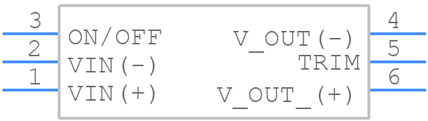 SSTW001A3B41Z - OmniOn Power - PCB symbol