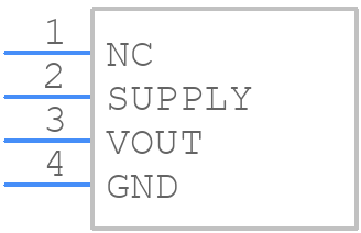 SSCSNNN001PGAA5 - Honeywell - PCB symbol
