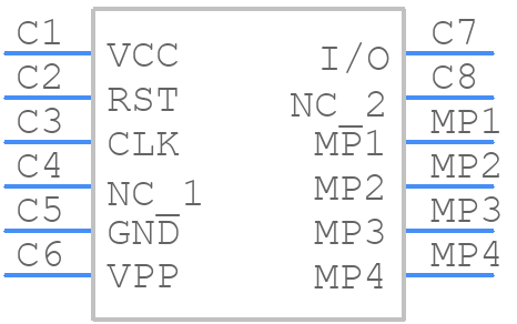 MSIM-3-C - Same Sky - PCB symbol