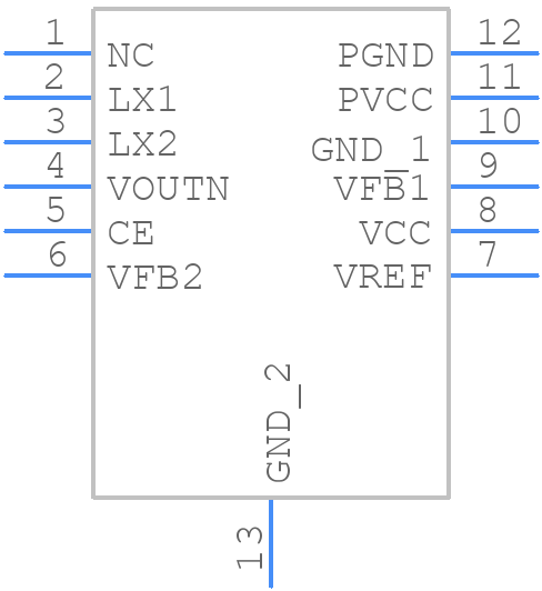 R1283K001B-TR - Ricoh - PCB symbol