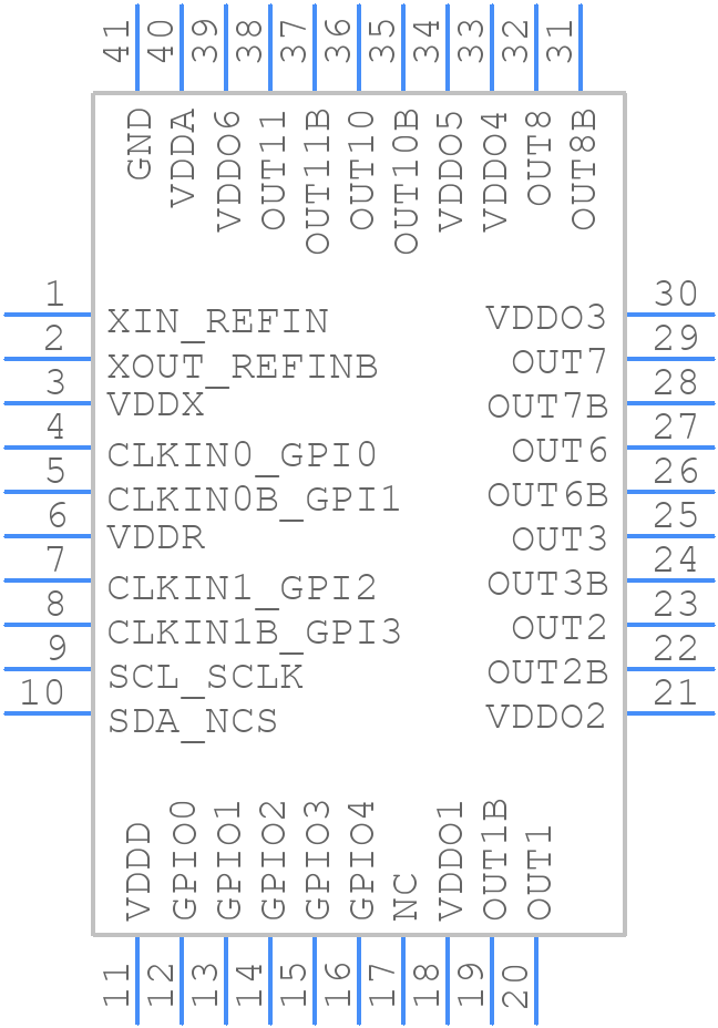 RC31008B001GND#BB0 - Renesas Electronics - PCB symbol