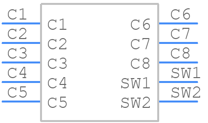 CCM022508LFTT30 - LITTELFUSE - PCB symbol
