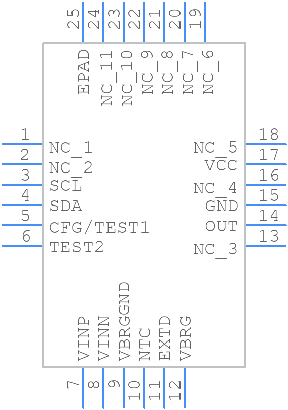 A17701LESBTR-AO - Allegro Microsystems - PCB symbol