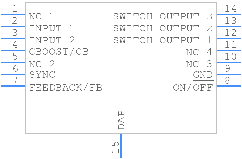 LM2670SDX-ADJ/NOPB - Texas Instruments - PCB symbol