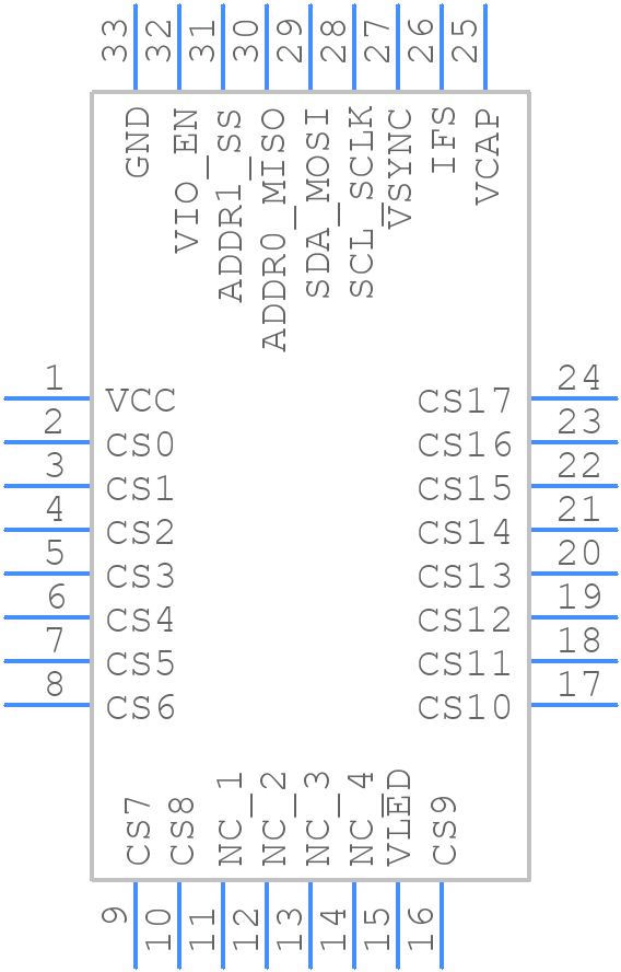 LP5861TRSMR - Texas Instruments - PCB symbol