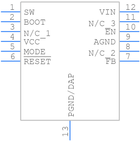 LM63635CA5QDRRRQ1 - Texas Instruments - PCB symbol