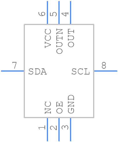 SG-8506CA - Seiko Epson Corporation - PCB symbol