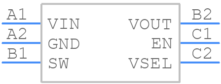 TPS612997YBHR - Texas Instruments - PCB symbol