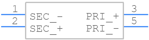 CT05-1000 - ICE Components - PCB symbol
