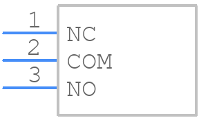 A107SYCB04 - TE Connectivity - PCB symbol