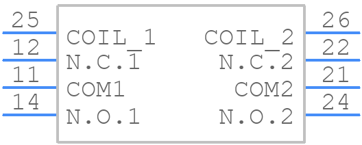 7-1393234-3 - TE Connectivity - PCB symbol