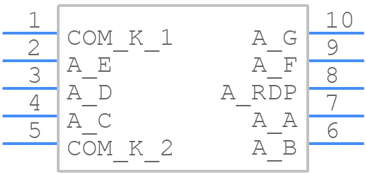 LSD150AUE-101-01 - WENRUN - PCB symbol