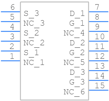 MG031MD110006A-7101 - Shindengen Electric Manufacturing Co., Ltd. - PCB symbol