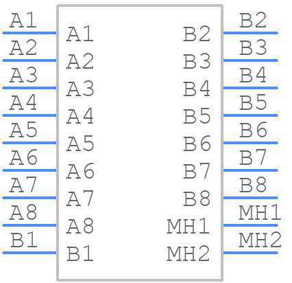 1-2332664-0 - TE Connectivity - PCB symbol