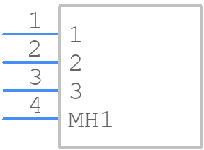 1-1827581-1 - TE Connectivity - PCB symbol