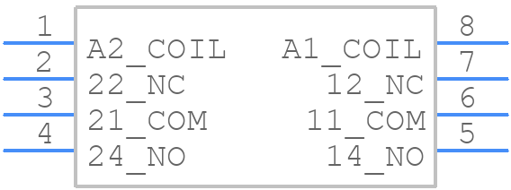 RT424A05 - TE Connectivity - PCB symbol