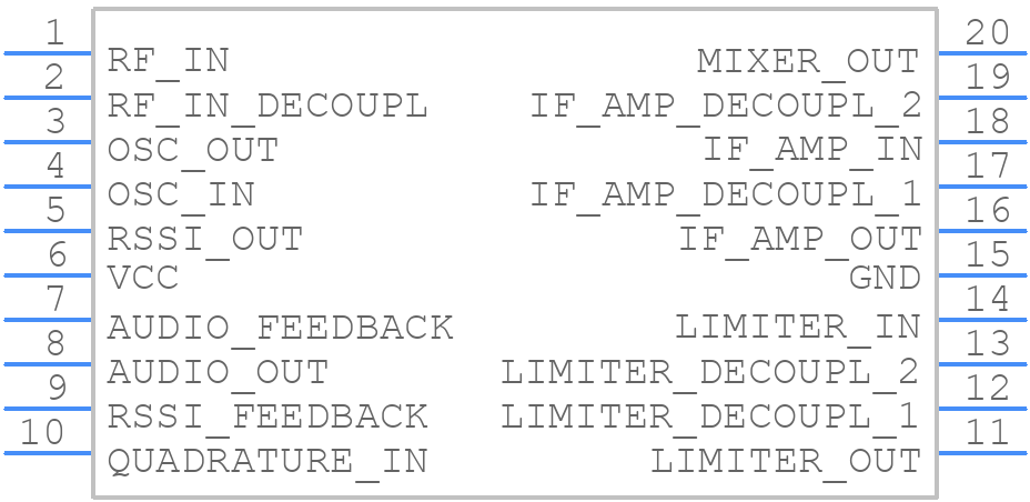 SA606DK/01,118 - NXP - PCB symbol