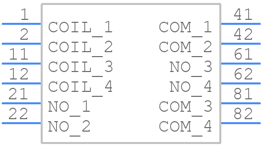 T92S7D12-12 - TE Connectivity - PCB symbol