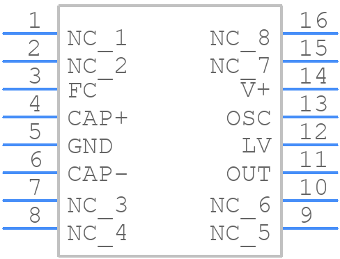 ADM660ARU - Analog Devices - PCB symbol