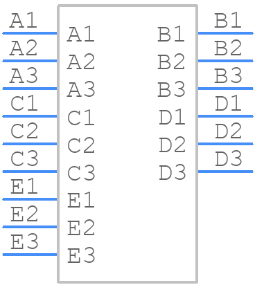 NP05100100J0G - Amphenol - PCB symbol