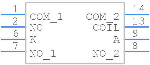 V23100V4005A010 - TE Connectivity - PCB symbol