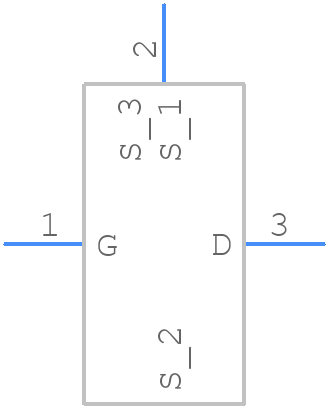 2SK3476(TE12LQ) - Toshiba - PCB symbol