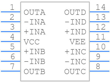 KIA324P - KEC - PCB symbol
