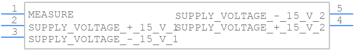 LA25-NP/SP14 - LEM - PCB symbol