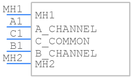 PEC11R-1015F-N0018 - Bourns - PCB symbol