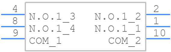 A6KS-102RS-R100 - OMRON Electronics - PCB symbol