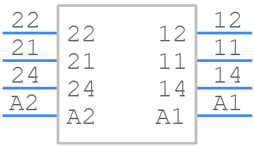 RP78602 - TE Connectivity - PCB symbol