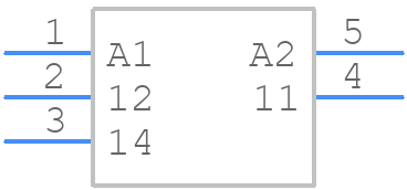 RT114012 - TE Connectivity - PCB symbol