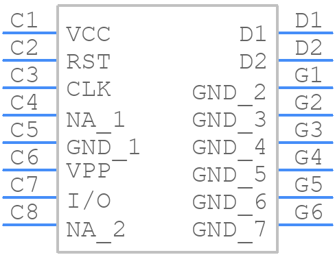 115I-AEAA - ATTEND - PCB symbol
