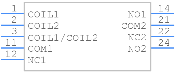 RT424F12 - TE Connectivity - PCB symbol