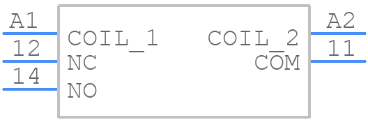 RTB14005 - TE Connectivity - PCB symbol