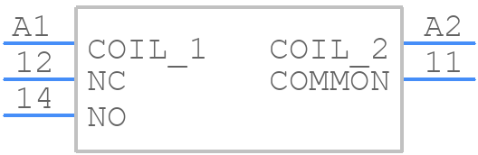 RTB74012 - TE Connectivity - PCB symbol