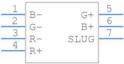 PP6N-3LFE - ProLight Opto - PCB symbol