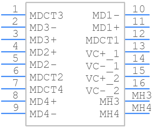 LPJK2064CNL - LINK-PP - PCB symbol