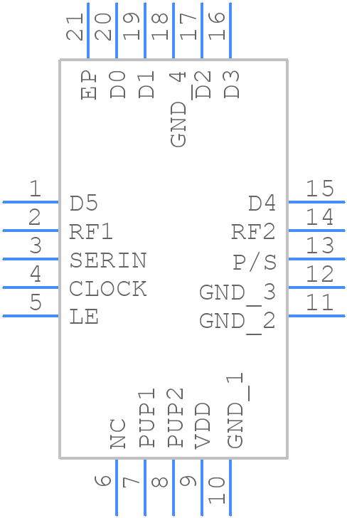 BDA4601 - BEREX - PCB symbol