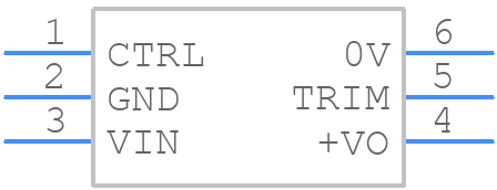 URB2405LD-20WR3 - Mornsun Power - PCB symbol